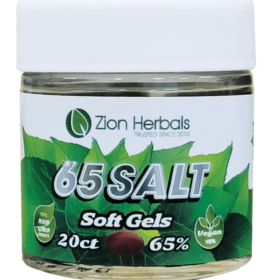 Zion Herbals Liquid Gels 20ct 65% Kratom Extract