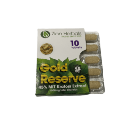 Zion Herbals Gold Reserve 45% MIT Capsules/Tablets