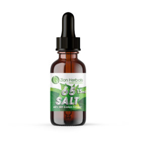 Zion Herbals 65 Salt with 65% MIT Liquid Kratom
