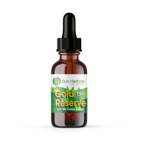 Zion Herbals Gold Reserve with 45% MIT Liquid Kratom