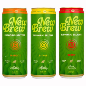 New Brew Kratom and Kava Infused Euphoric Seltzer Non-Alcoholic Drink Social Tonic available at Liquid Kratom