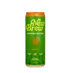 New Brew Kratom & Kava Infused Euphoric Seltzer Non-Alcoholic Beverage available at Liquid Kratom