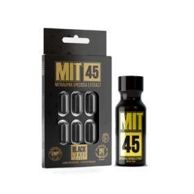 MIT45 Black Label Capsules Gold 15ml Liquid Kratom Mitragyna Speciosa Extract