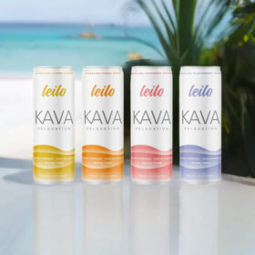 Leilo Kava Non-Alcoholic Relxation Drinks Sparkling Social Tonic available at Liquid Kratom