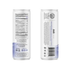 Leilo Kava Non-Alcoholic Beverage Relaxation Sparkling Social Tonic - Blackberry Orange