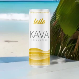 Leilo Kava Non-Alcoholic Beverage - Lemon Ginger