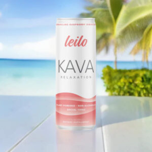 Leilo Kava Non-Alcoholic Beverage - Raspberry Hibiscus