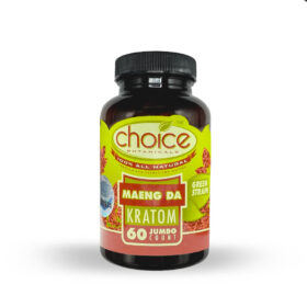 Choice Botanicals Green Strain Maeng Da Kratom Capsules 60ct Jumbo