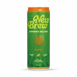 New Brew Mango Euphoric Seltzer